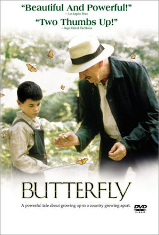 Butterfly - Lengua de las mariposas dvd - 1999 film directed by José Luis Cuerda.  Based in 1936 Spain,