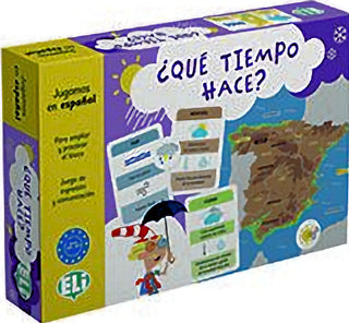 Qué tiempo hace? is an engaging and entertaining board game which helps players to&nbsp; learn and practice the vocabulary used to describe and forecast the weather. 