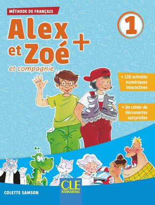 Alex et Zoé 1 - Livre d'élève + CD 3rd Edition | Foreign Language and ESL Books and Games