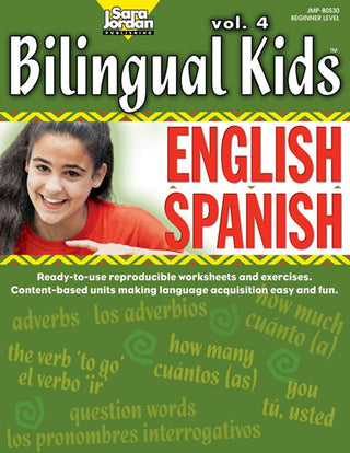 Bilingual Kids Resource Book - English-Spanish volume 4 | Foreign Language and ESL Audio CDs
