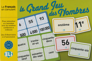 Le Grand Jeu des Nombres est un jeu très utile et amusant, qui se base sur l’observation et l’association de cartes et de fiches sur les nombres.