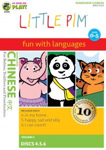 Chinese Little Pim DVDs - Volumes 4-6 | Foreign Language DVDs