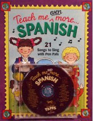 Teach Me Even More Spanish CD | Foreign Language and ESL Audio CDs