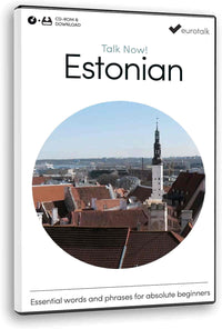 Talk Now Estonian cd-rom essential words and phrases for absolute beginners