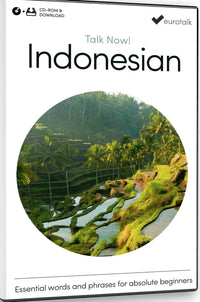 Talk Now Indonesian - Essential words and phrases for absolute beginners from EuroTalk.