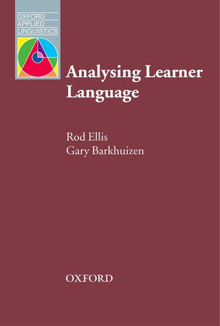 Analysing Learner Language by Rod Ellis and Gary Barkhuizen.