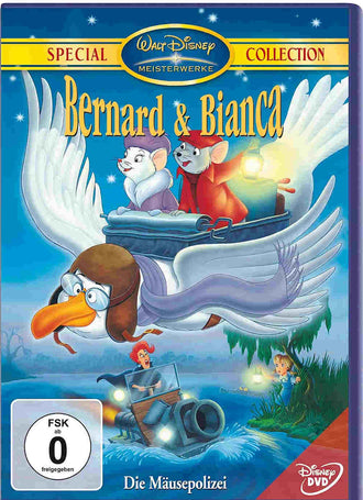 Bernard & Bianca European DVD