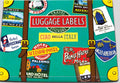 Ciao Bella Italy Luggage Labels Travel Stickers with images of hotels around Italy 