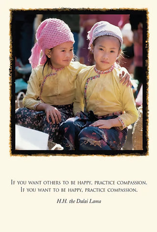 Circle of Love Greeting Card - Photograph from Xishuangbanna, China by world renowned photographer Emerson Matabele.