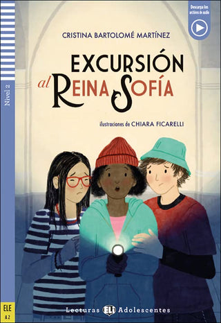 Excursión al Reina Sofia by Cristina Bartolomé Martínez. Level 2, A2, 800 headwords.  ¿Crees en los fantasmas?