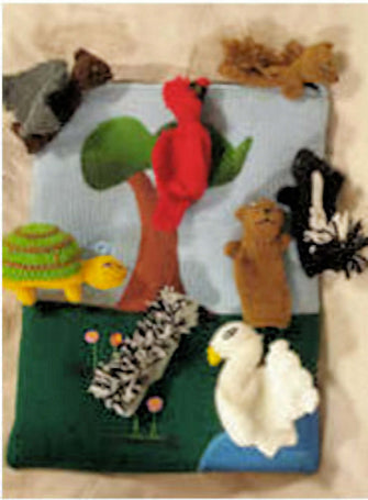 Finger Puppets from Bolivia - Woods Set