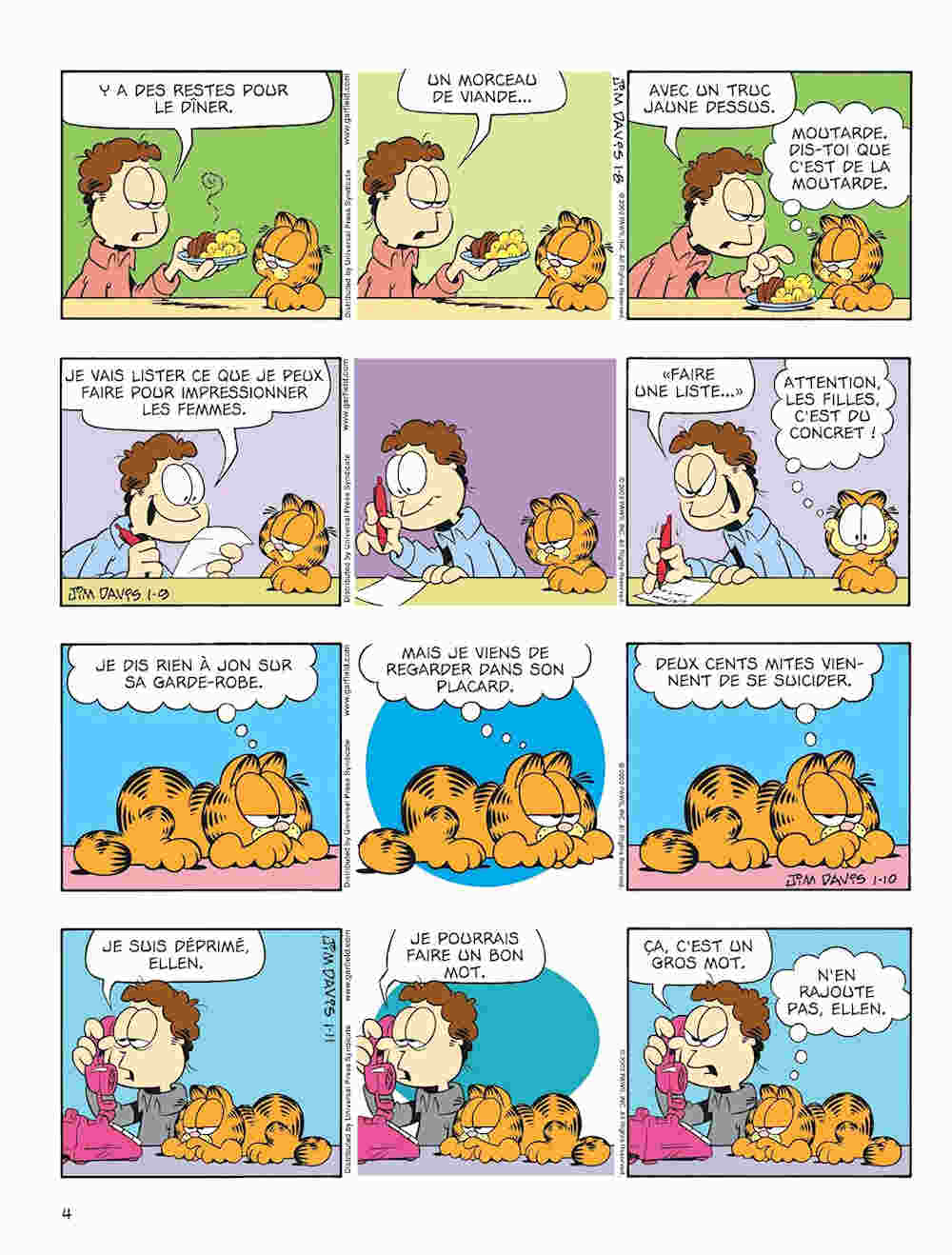 Garfield fait son cinema - sample page
