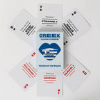 Greek lingo cards sample cards