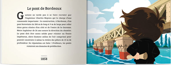 Gustave Eiffel - Tu le connais pour sa fameuse tour Eiffel, monument devenu le symbole de Paris !  Sample Pages