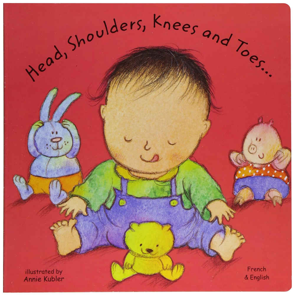 Head, Shoulders, Knees and Toes...illustrated by Annie Kubler.