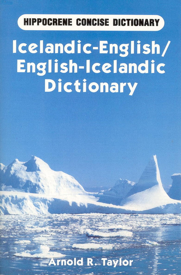 Icelandic-English and English-Icelandic Concise Dictionary