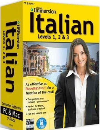 Instant Immersion Italian 1,2 & 3