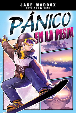Pánico en la Pista - Jake Maddox Novelas Gráficas