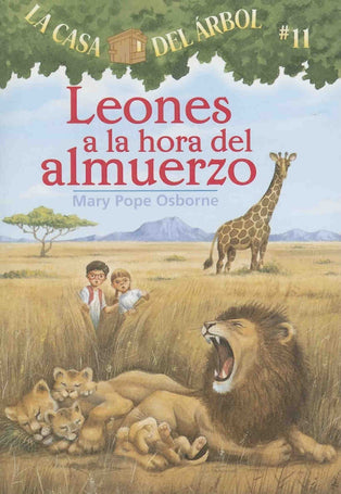 Leones a la hora del almuerzo