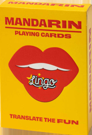 Mandarin Chinese Lingo Playing Cards