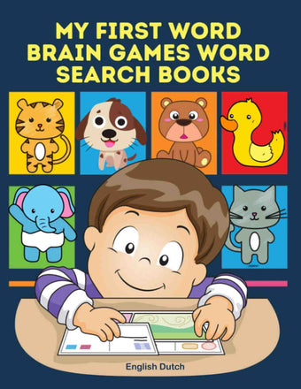 My First Word Brain Games - Word Search English/Dutch