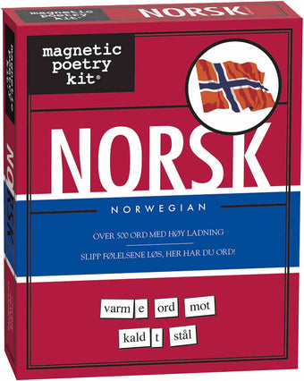 Norwegian Magnetic Poetry