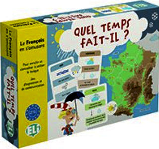 Quel temps fait-il? is an engaging and entertaining board game which helps players to learn and practice the vocabulary used to describe and forecast the weather.