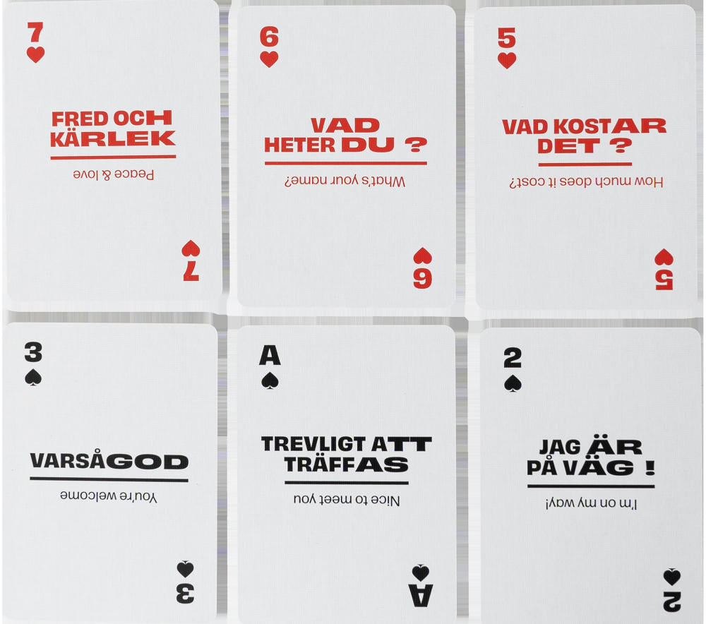 Swedish Lingo - Sample Cards