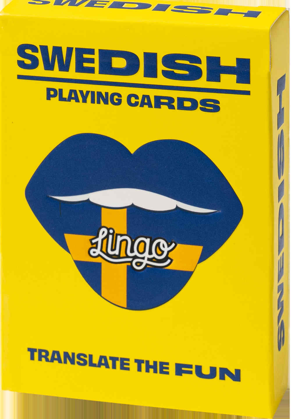Swedish Lingo playing cards - Translate the fun