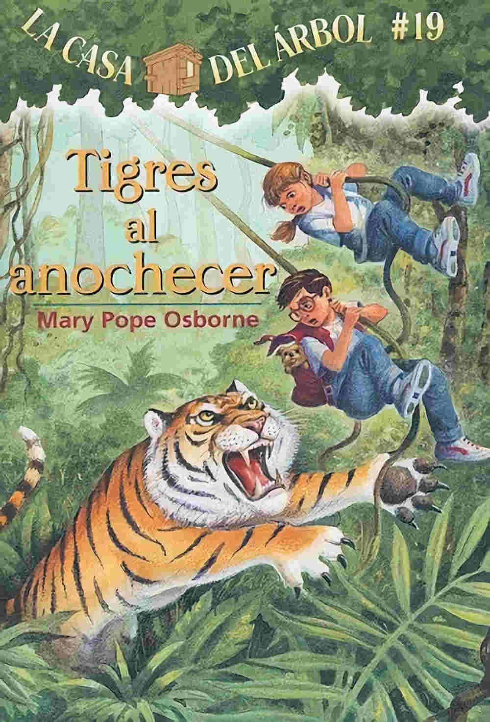 Tigres al anochecer - la casa del árbol #19 by marypope osborne