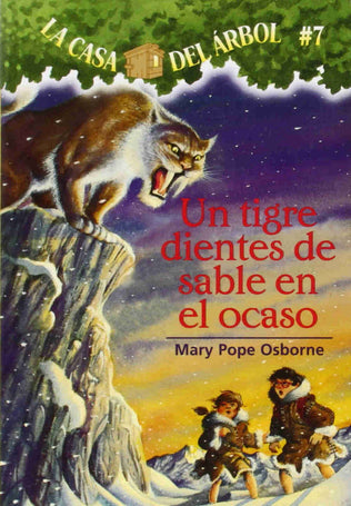 Un Tigre Dientes De Sable En El Ocaso