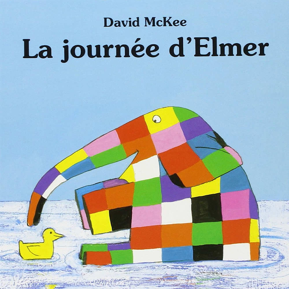la journee d'elmer by david mckee