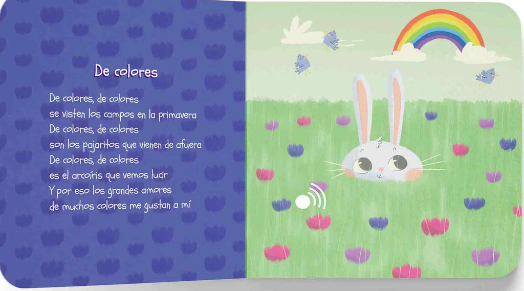 Spanish traditional songs sample page - This is the famous De Colores