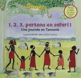 1,2,3 partons en safari | Foreign Language and ESL Books and Games