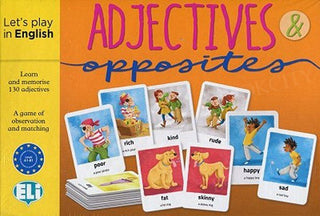 A2 - B1 - Adjectives and Opposites | Foreign Language and ESL Books and Games