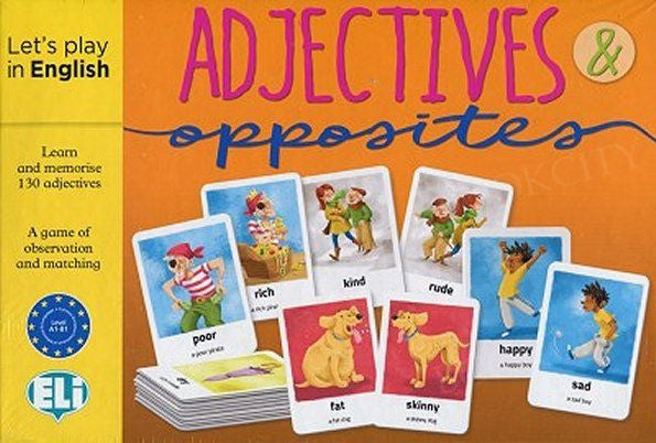A2 - B1 - Adjectives and Opposites | Foreign Language and ESL Books and Games