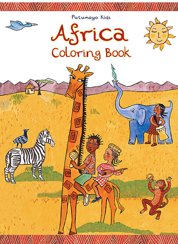 Africa Coloring Book | Foreign Language and ESL Books and Games