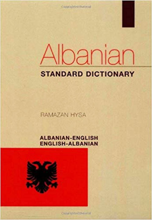 Albanian-English and English Albanian Standard Dictionary | Foreign Language and ESL Books and Games