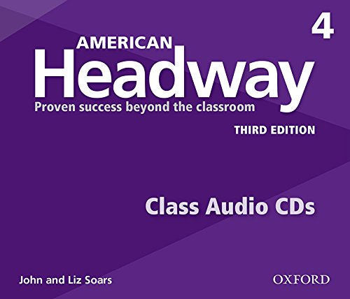 B2 - American Headway Level 4 Class CDs | Foreign Language and ESL Books and Games