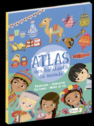 Atlas des habitants du monde | Foreign Language and ESL Books and Games