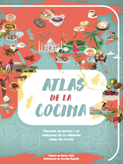 Atlas de la Cocina | Foreign Language and ESL Books and Games