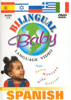 Bilingual Baby Spanish DVD Volume 2 | Foreign Language DVDs - Ages 1-5