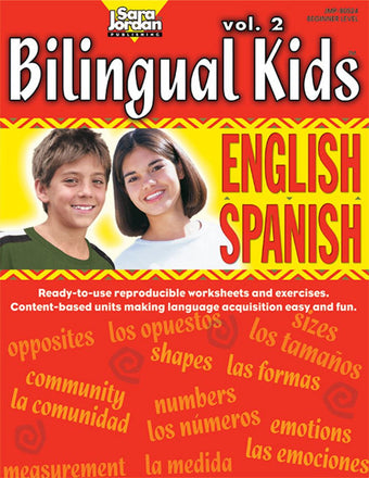 Bilingual Kids Book - English-Spanish Vol 2