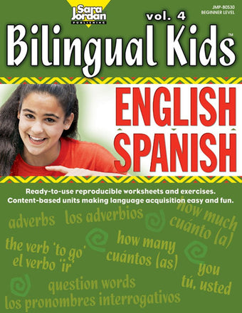 Bilingual Kids Book - English-Spanish vol 4