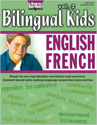 Bilingual Kids Resource Book - English-French - volume 2 | Foreign Language and ESL Audio CDs