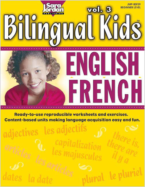 Bilingual Kids Resource Book - English-French volume 3 | Foreign Language and ESL Audio CDs
