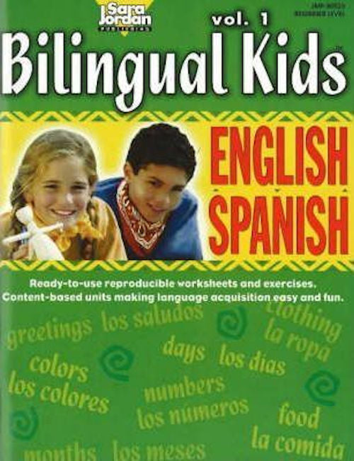 Bilingual Kids Resource Book - English-Spanish Volume 1 | Foreign Language and ESL Audio CDs