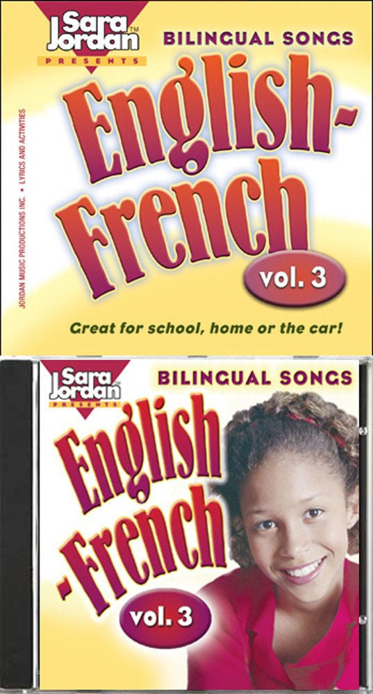 Bilingual Songs - English-French - volume 3 | Foreign Language and ESL Audio CDs