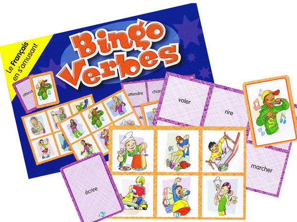 A1 - Bingo verbes | Foreign Language and ESL Books and Games