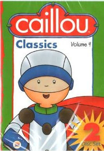 Caillou Classics Le meilleur de Caillou volume 4 dvd | Foreign Language DVDs